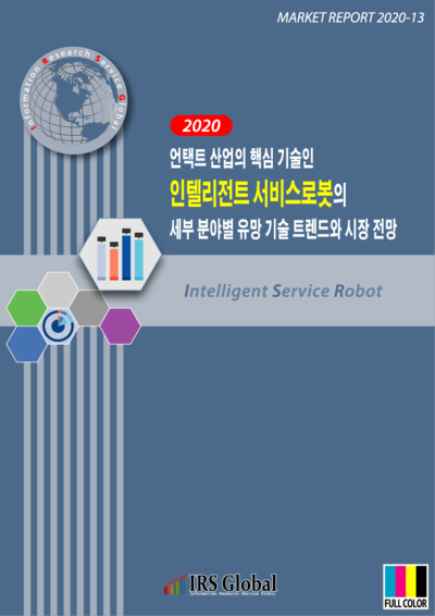 언택트 산업의 핵심 기술인 인텔리전트 서비스로봇의 세부 분야별 유망 기술 트렌드와 시장 전망